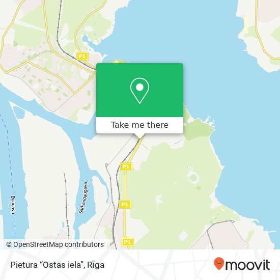 Pietura “Ostas iela” map