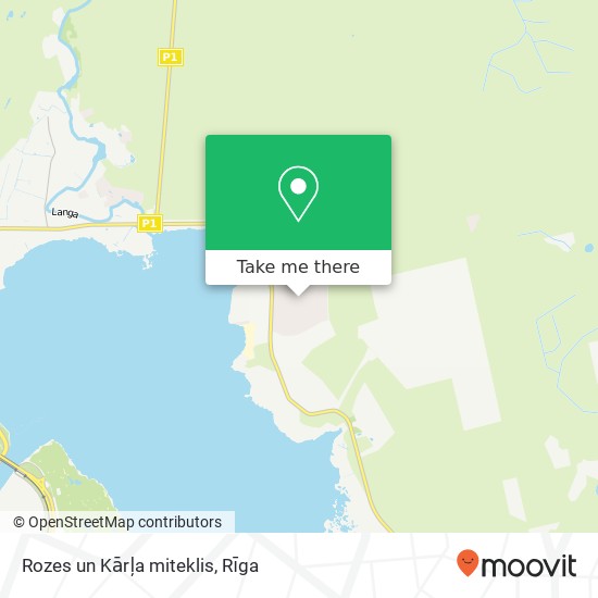 Rozes un Kārļa miteklis map