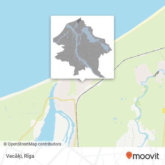 Vecāķi map