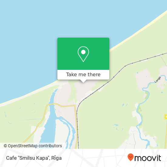 Cafe "Smilsu Kapa" map