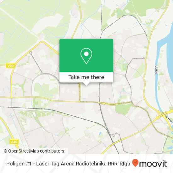Poligon #1 - Laser Tag Arena Radiotehnika RRR map