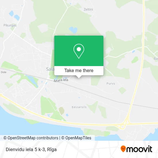 Dienvidu iela 5 k-3 map
