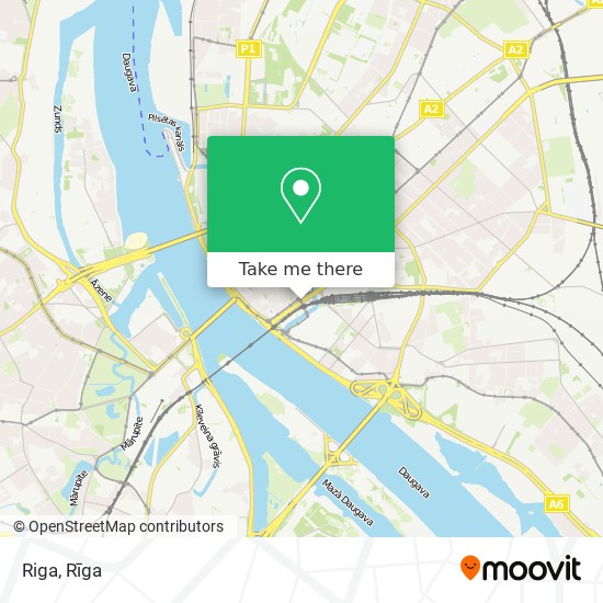 Riga map