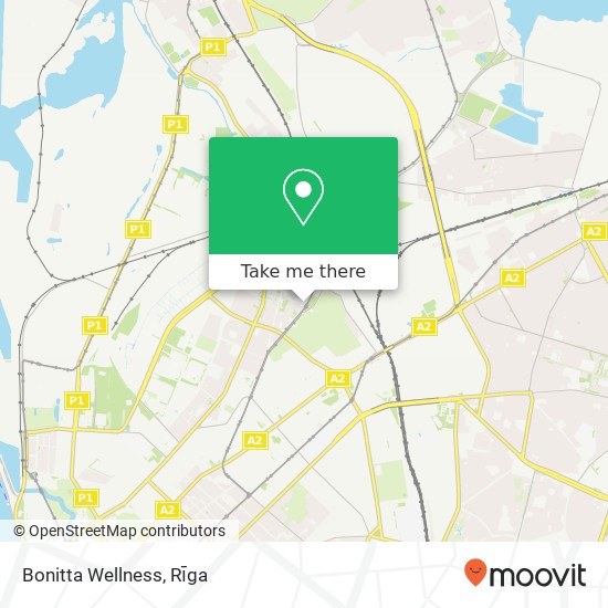 Bonitta Wellness map