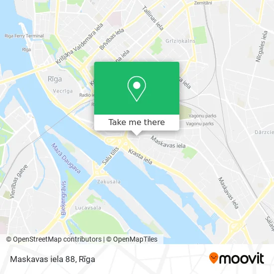 Maskavas iela 88 map