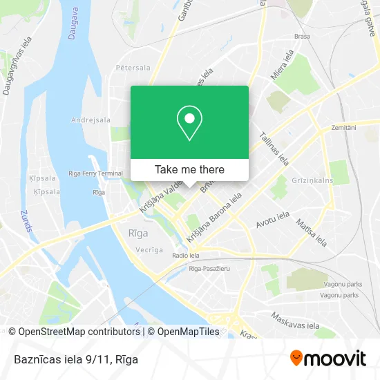 Baznīcas iela 9/11 map