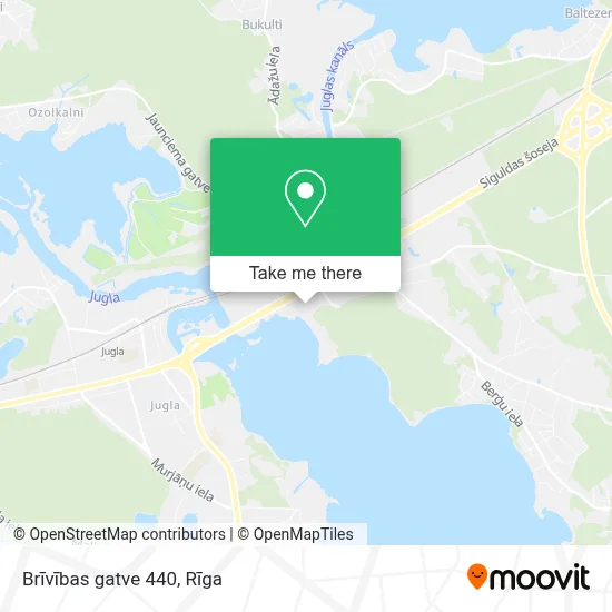 Brīvības gatve 440 map