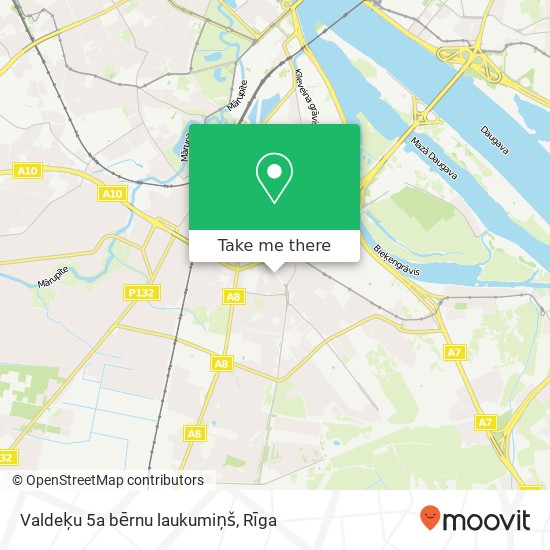 Valdeķu 5a bērnu laukumiņš map