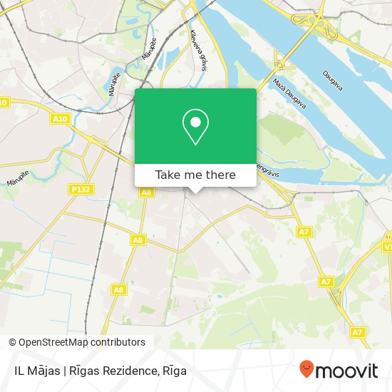 IL Mājas | Rīgas Rezidence map