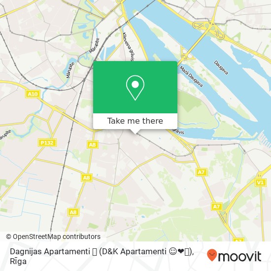 Dagnijas Apartamenti 🐯 (D&K Apartamenti ☺️❤️🍾) map