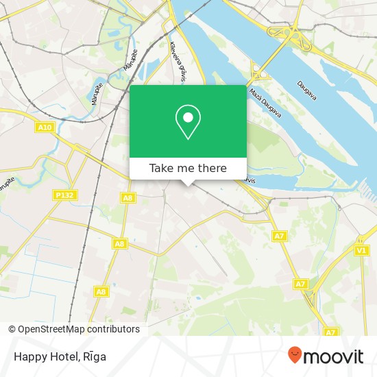 Happy Hotel map