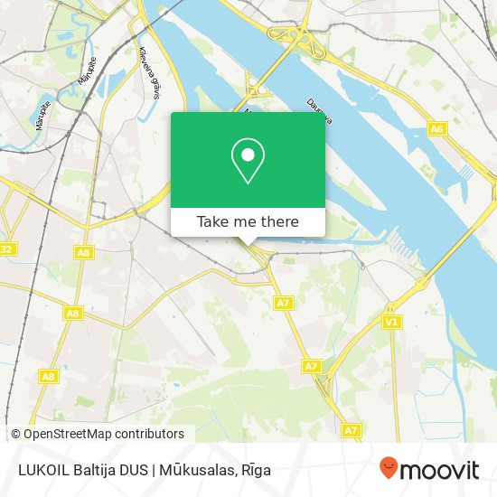LUKOIL Baltija DUS | Mūkusalas map