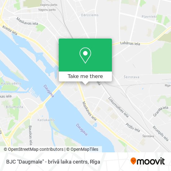 BJC "Daugmale" - brīvā laika centrs map