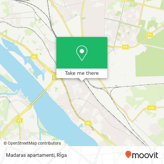Madaras apartamenti map