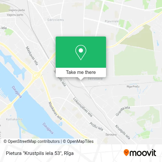 Pietura "Krustpils iela 53" map