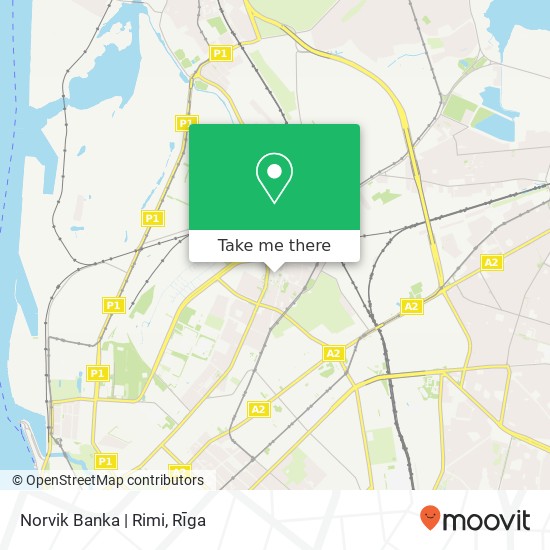 Norvik Banka | Rimi map