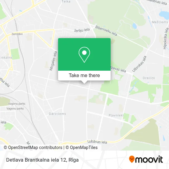 Detlava Brantkalna iela 12 map