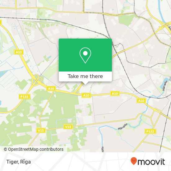 Карта Tiger