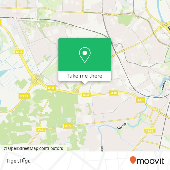 Tiger map