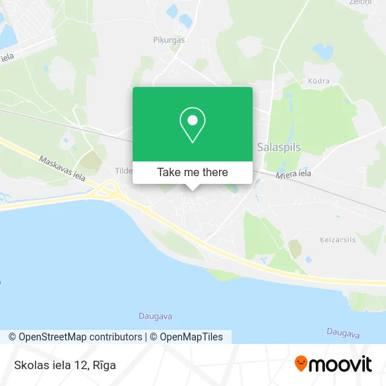 Карта Skolas iela 12
