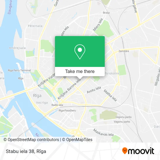 Карта Stabu iela 38