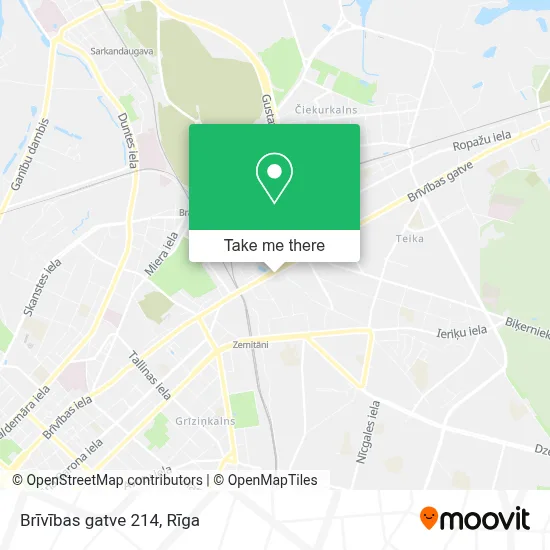 Brīvības gatve 214 map