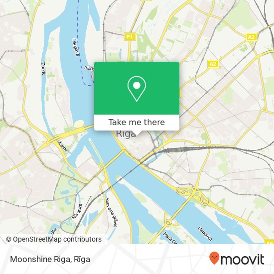 Moonshine Riga map