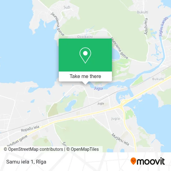 Карта Samu iela 1