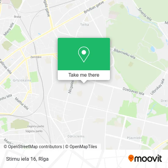 Карта Stirnu iela 16