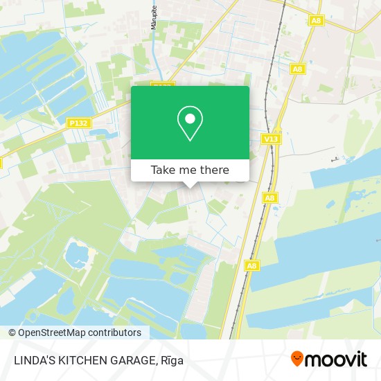 LINDA'S KITCHEN GARAGE map