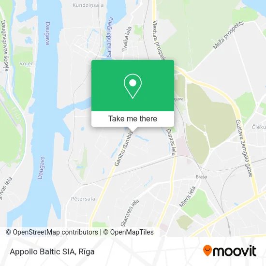 Карта Appollo Baltic SIA