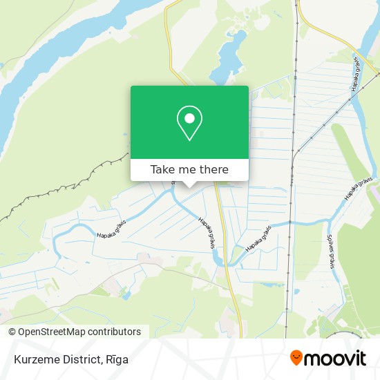 Карта Kurzeme District