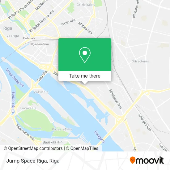 Карта Jump Space Riga
