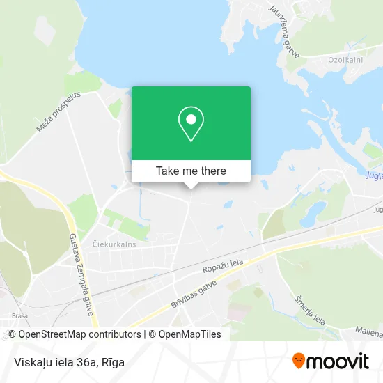 Viskaļu iela 36a map