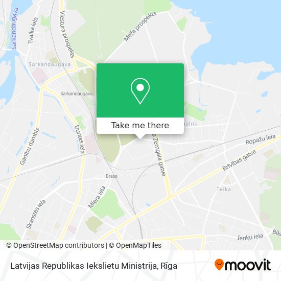 Latvijas Republikas Iekslietu Ministrija map
