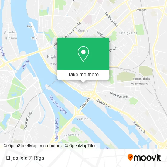 Elijas iela 7 map
