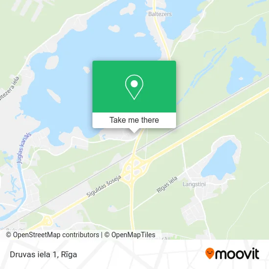 Карта Druvas iela 1
