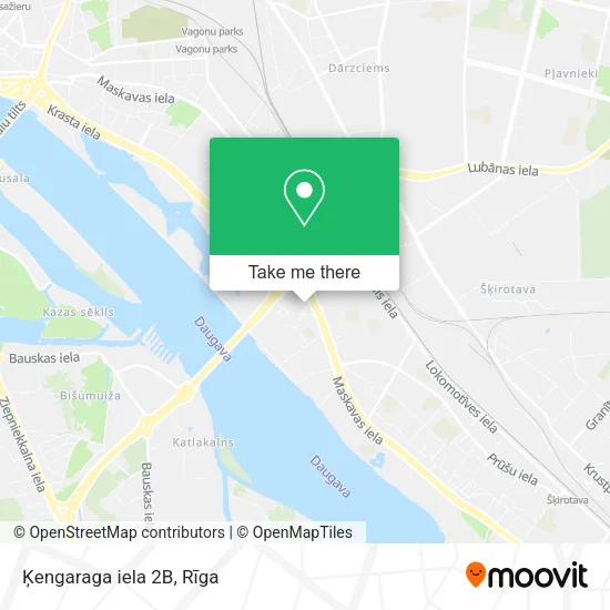Карта Ķengaraga iela 2B