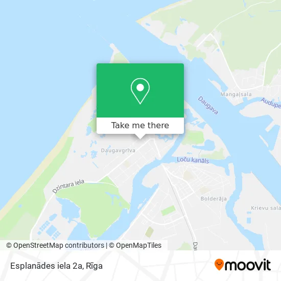 Esplanādes iela 2a map