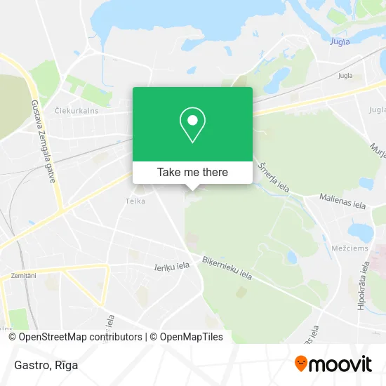 Карта Gastro