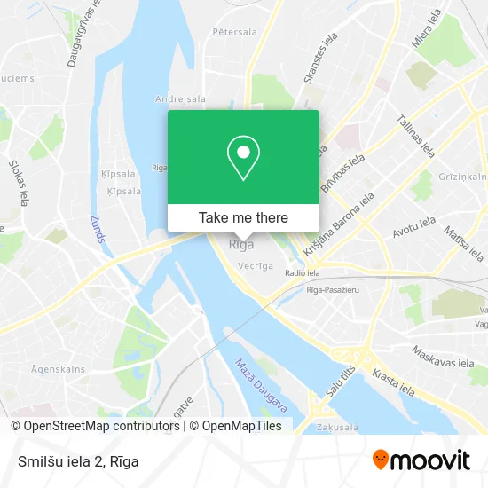 Карта Smilšu iela 2