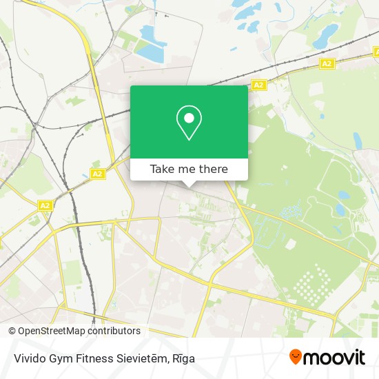 Vivido Gym Fitness Sievietēm map