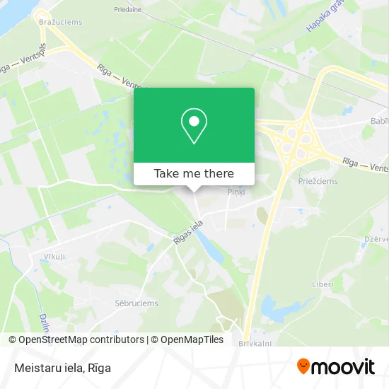 Meistaru iela map