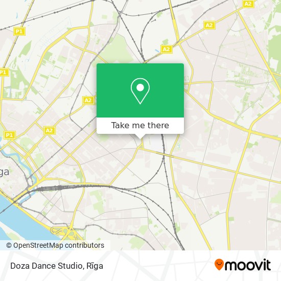 Doza Dance Studio map