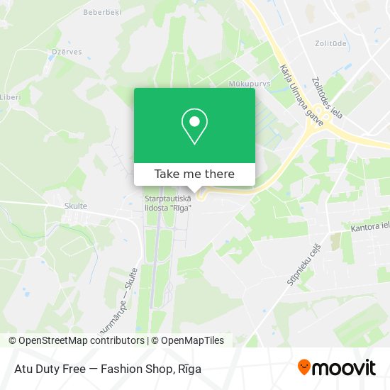 Atu Duty Free — Fashion Shop map