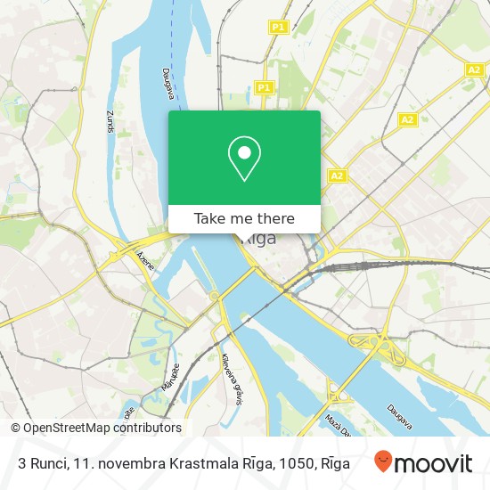 3 Runci, 11. novembra Krastmala Rīga, 1050 map
