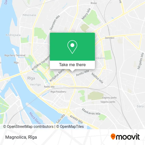 Карта Magnolica