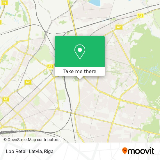 Lpp Retail Latvia map