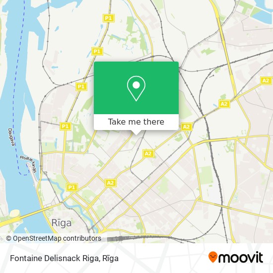 Fontaine Delisnack Riga map