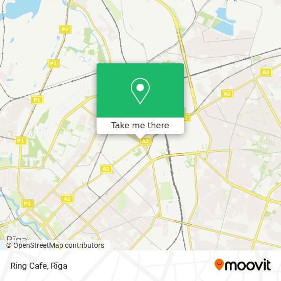 Ring Cafe map